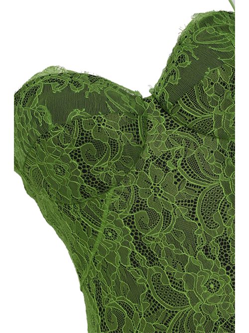 Abito Red Carpet in pizzo floreale Elisabetta Franchi | ABR0862E2FA1